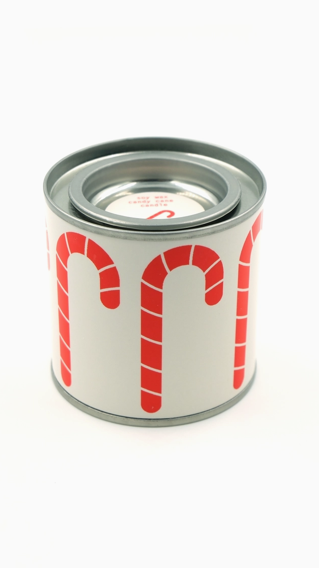 Vela de BASTÓN DE CARAMELO