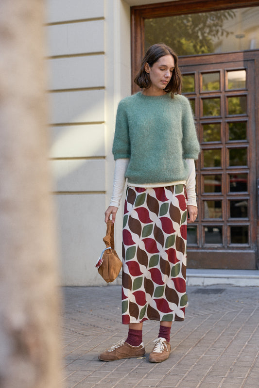 Falda estampada de LANIDOR