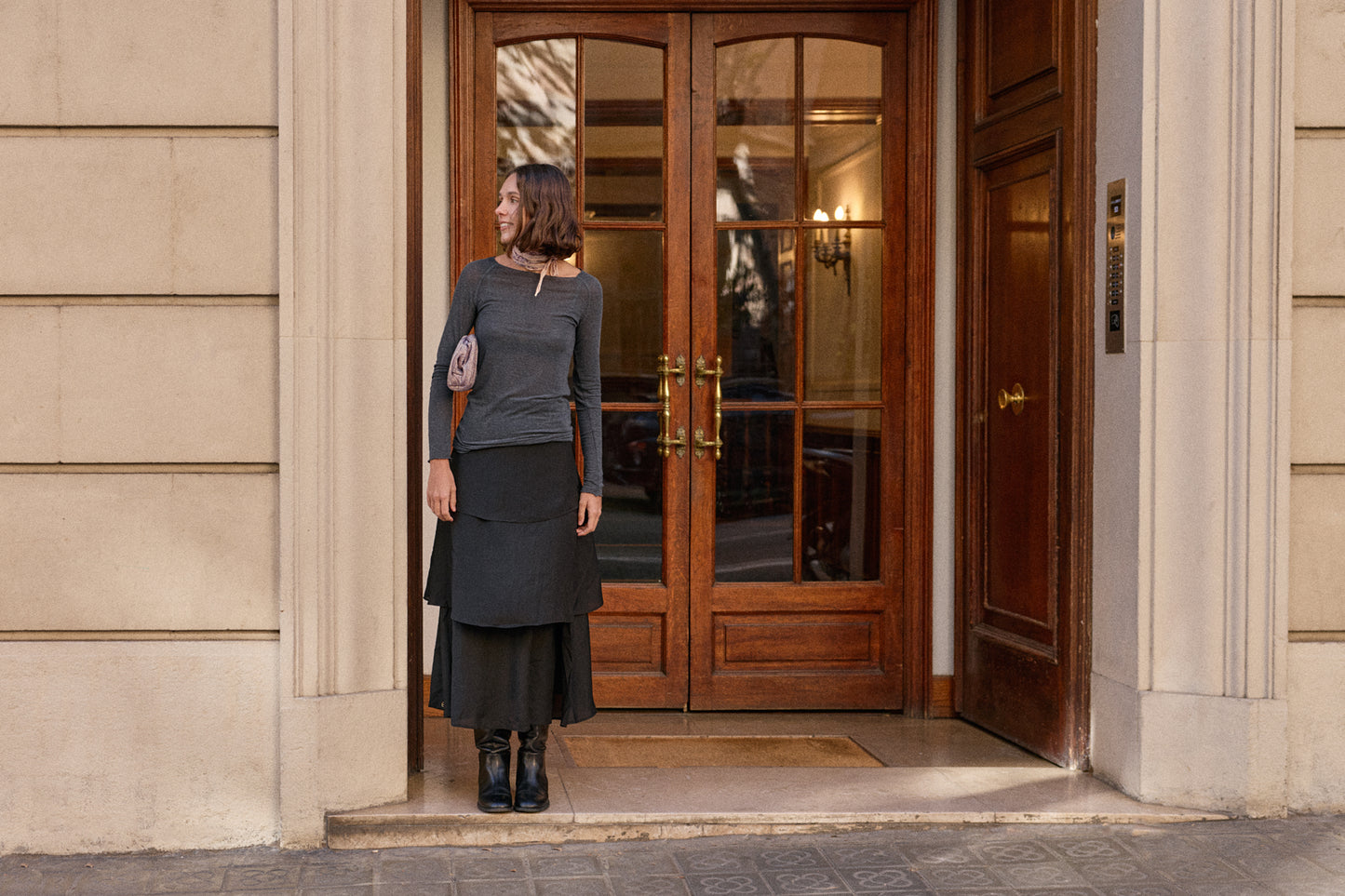 Falda volantes de LANIDOR