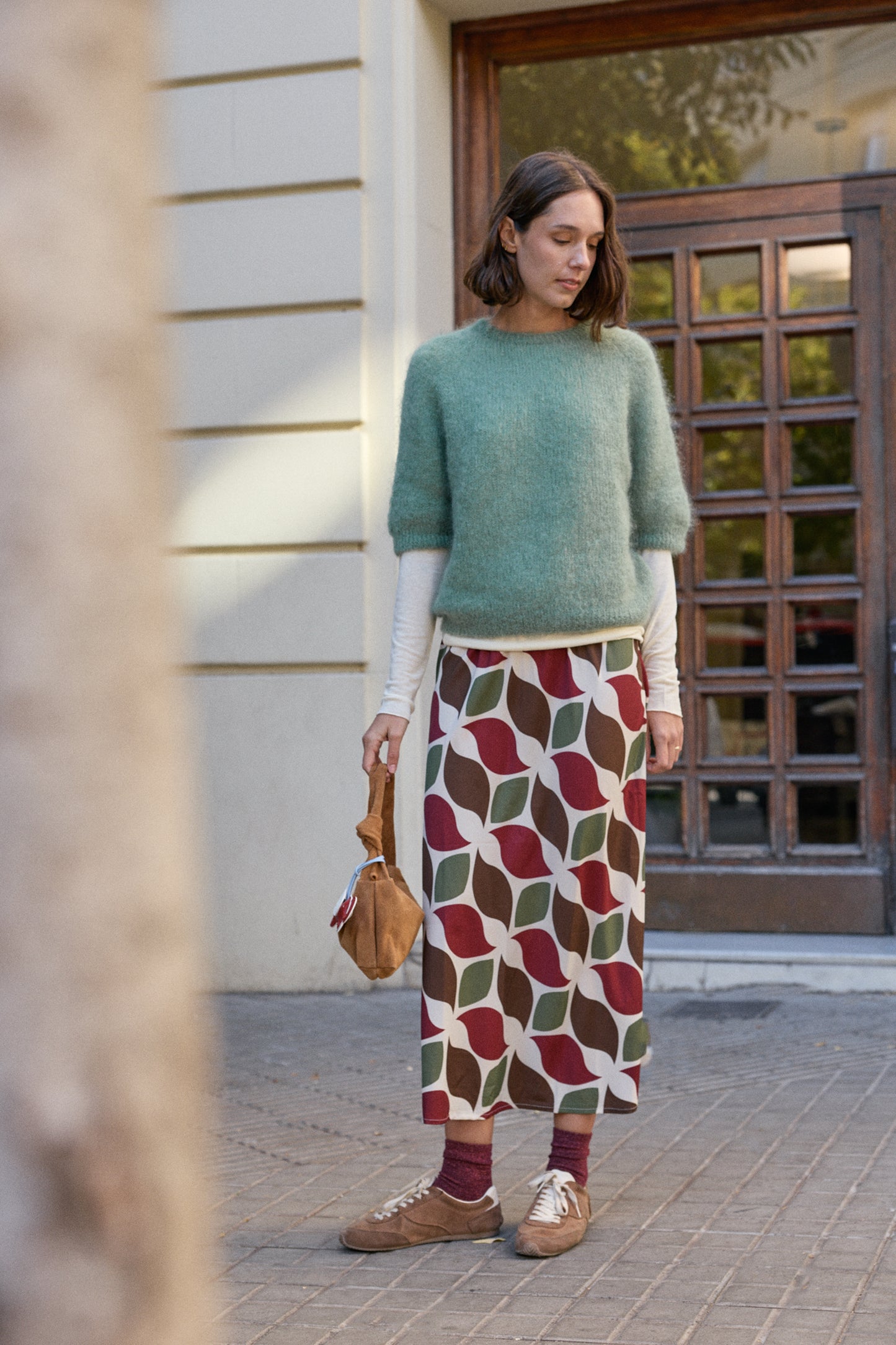 Falda estampada de LANIDOR