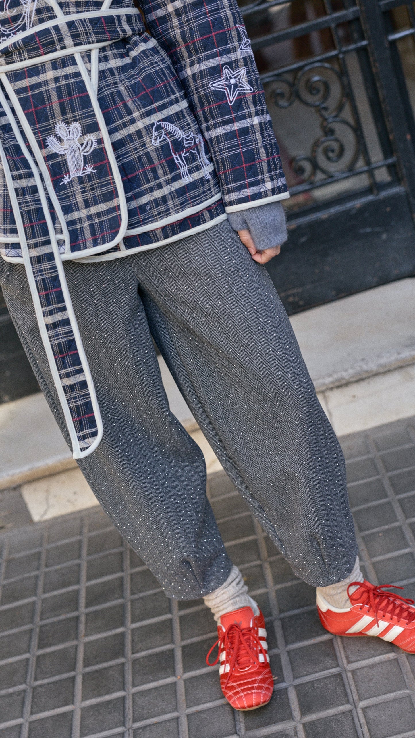 Pantalón Agatha brillos